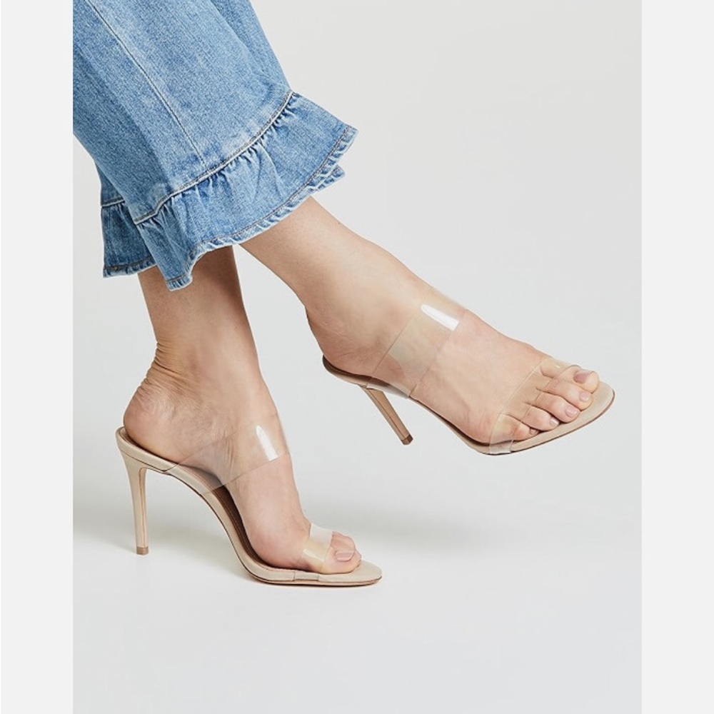 SCHUTZ Arielle “Vinil/Nude” 9.5